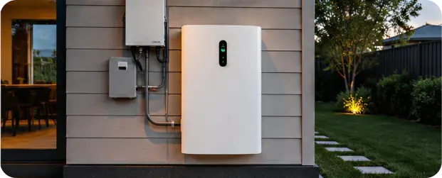 13.3kW Solar + 25kWh Battery Installation